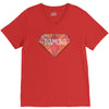 Diamond V-Neck Tee