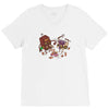 bar fight V-Neck Tee