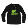 vegan dinosaur best trending Long Sleeve Shirts