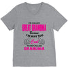 I&rsquo;m Called Great Grandma Because I&rsquo;m Way Too Cool To Be Called Gra V-Neck Tee