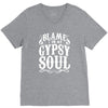 blame it on my gypsy soul V-Neck Tee