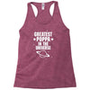 Greatest Poppa In The Universe Racerback Tank