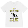 my unicorn ate my homework V-Neck Tee