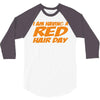 red ginger hair day 3/4 Sleeve Shirt