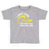 I Don't Care How Many Miles Per Gallon Toddler T-shirt