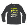 wishing you lovely mother's day Long Sleeve Shirts