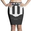 wayne enterprises batman caped crusader Pencil Skirts