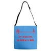 for a minute there, you bored me to death t shirt Adjustable Strap Totes