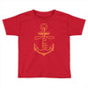 anchored faith Toddler T-shirt