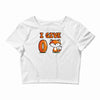 zero fox Crop Top