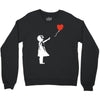 banksy style Crewneck Sweatshirt