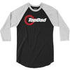 top dad mens funny novelty (2) 3/4 Sleeve Shirt