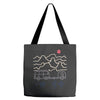 van desert Tote Bags