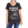 Schrute Farms Ladies Curvy T-Shirt