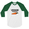 Veggie Powered 3/4 Sleeve Shirt