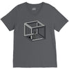 escher's jail V-Neck Tee