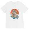 japanese world V-Neck Tee
