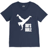 80's rule break dancer V-Neck Tee