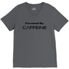 powered by caffeine funny t shirt red bull morning coffee V-Neck Tee