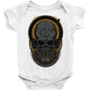 metal disk jockey Baby Onesie