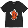 halloween pumpkins burst V-Neck Tee