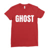 ghost (2) Ladies Fitted T-Shirt