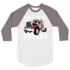 still plays with trucks family matching 3/4 Sleeve Shirt