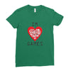 IM LOVE GAMES Ladies Fitted T-Shirt