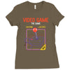 video game the game Ladies Fitted T-Shirt