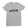 golf evolotions Ladies Fitted T-Shirt