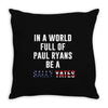 be a sally yates Throw Pillow