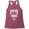 curling iron Racerback Tank