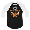 michigan girl 3/4 Sleeve Shirt