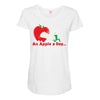 an apple a day Maternity Scoop Neck T-shirt
