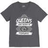 Queens Are Born In February V-Neck Tee