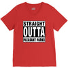 straight outta pleasant parks V-Neck Tee