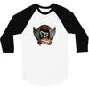 MANIAC OF SKULL 3/4 Sleeve Shirt