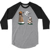 are you my mummy   orange version 3/4 Sleeve Shirt
