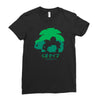 mega grass Ladies Fitted T-Shirt