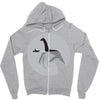 what lies beneath Zipper Hoodie