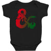 dungeons dragons logo Baby Bodysuit