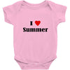 i love summer Baby Bodysuit