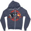 power villains Zipper Hoodie