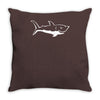hai haie selachii shark der wei&szlig;e hai jaws neu Throw Pillow