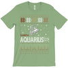 santa aquarius christmas ugly t shirts T-Shirt