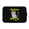my patronus is a cat Laptop sleeve