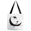 On The Moon Tote Bags