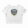 pug face Crop Top