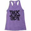 trick or treat Racerback Tank