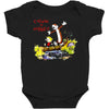 calvin hobbes Baby Bodysuit